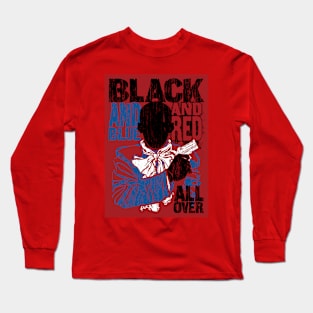 Red All Over (Django Unchained) Long Sleeve T-Shirt